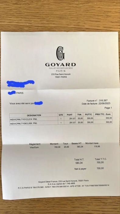 Porta-Cartões Goyard