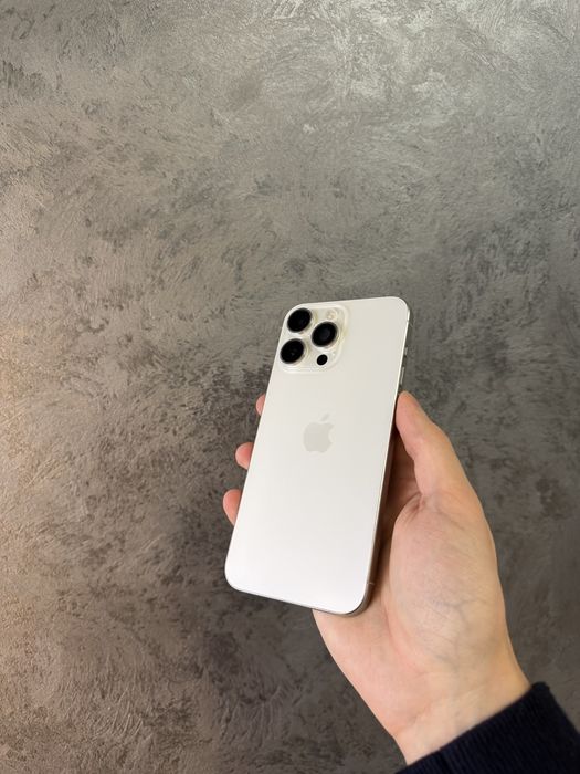 Б/у Iphone 15 Pro Max 1TB White Titanium ідеальний стан