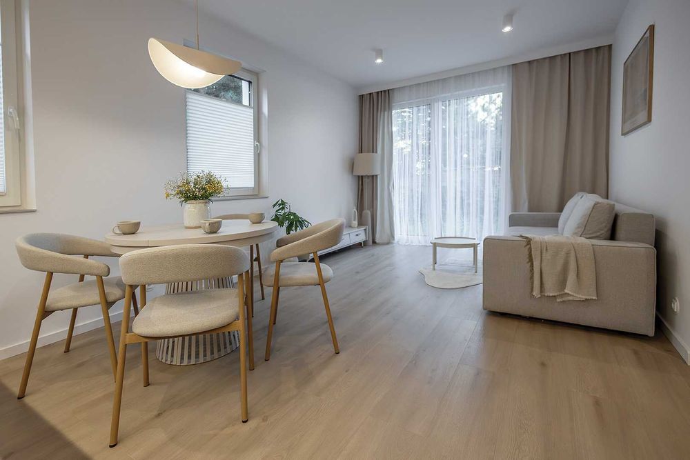 Nowe 3-pokojowe mieszkanie | 56 m² + prywatny ogród 140 m² | 2 miejsca postojowe | Łódź – Teofilów