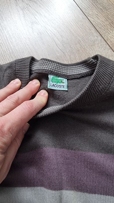 Mało używany męski sweter Lacoste. Rozmiar L.