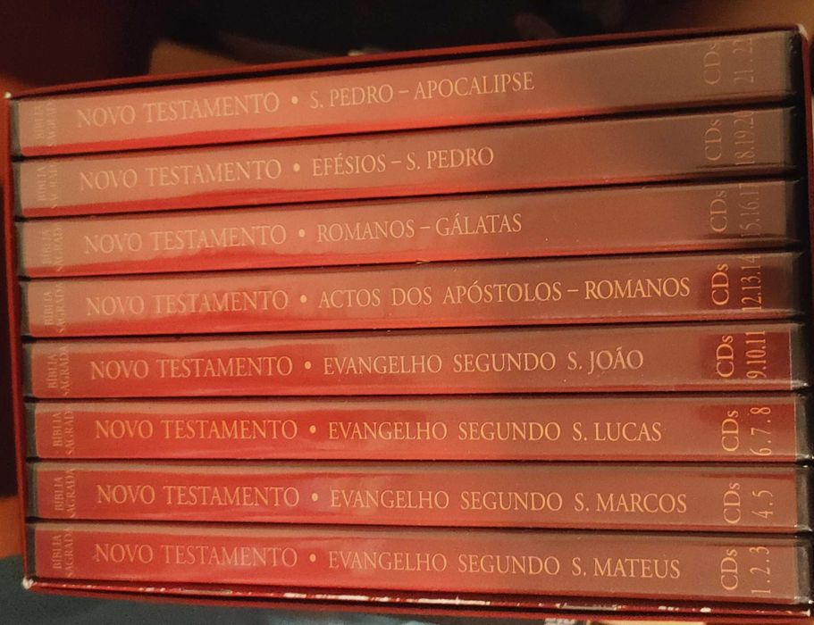 CDs Bíblia Sagrada Novo Testamento narrado e musicado