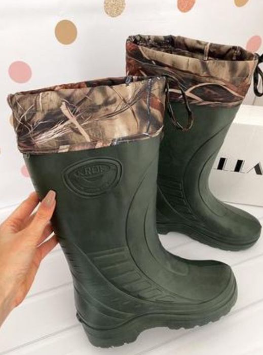 Хит!Мужские сапоги 41 до 46р/чоботи/галоши/пена/дутики/рибалка/охота