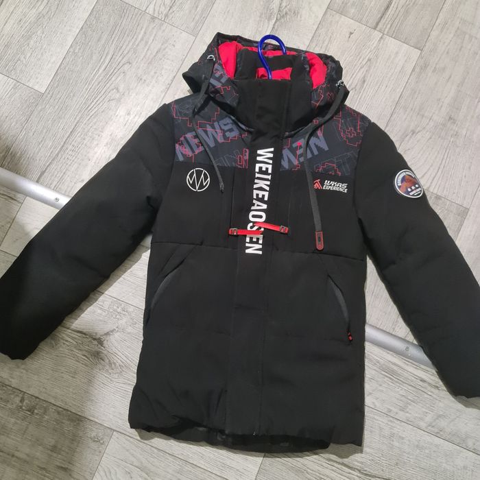 Зимова куртка 116 розмір, тепла зимова куртка для хлопчика