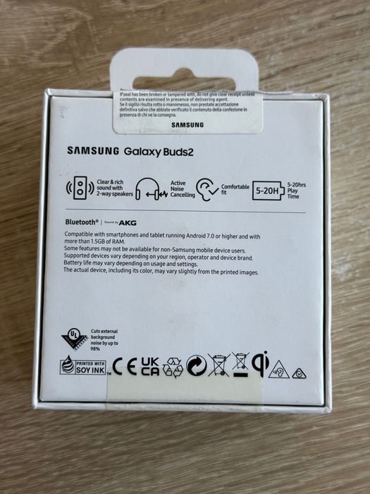 Słuchawki bezprzewodowe SAMSUNG Galaxy Buds 2 Grafitowy SM-R177NZKAEUE