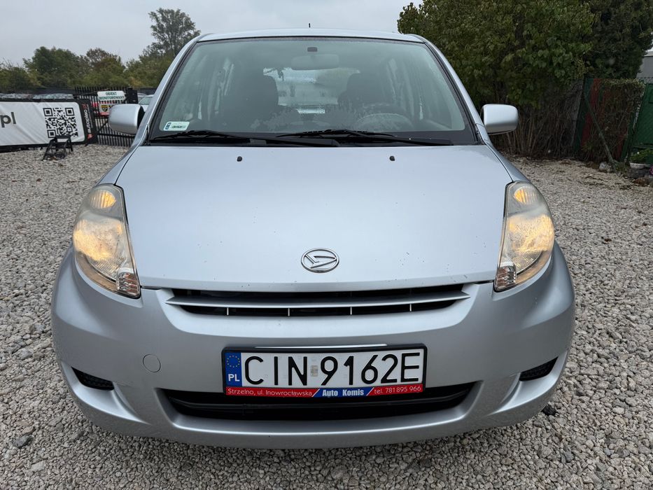 DAIHATSU SIRION 2008 1.3 Bez rdzy Klima Sprawna Kola Zimowe na Stalowk