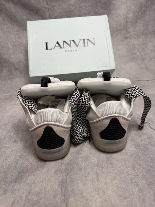 Кроссовки Lanvin Curb White/Beige , Ланвин , 43 , 44
