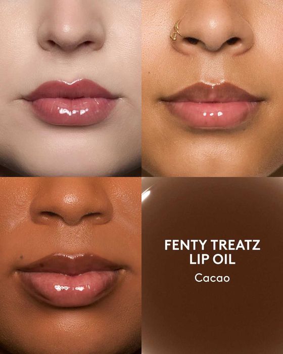 FENTY SKIN \ FENTY BEAUTY Chocolit Treatz Lip Luminizer + Lip Oil Duo