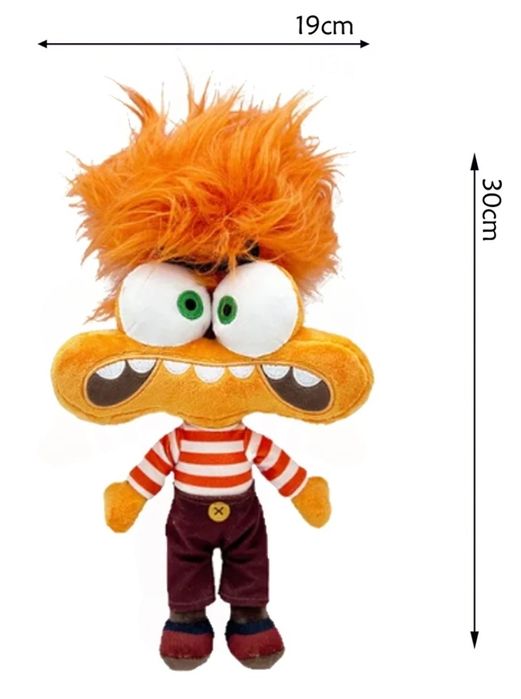 Nowa Maskotka OBAWA W głowie się nie mieści 2 ANXIETY Inside Out 2