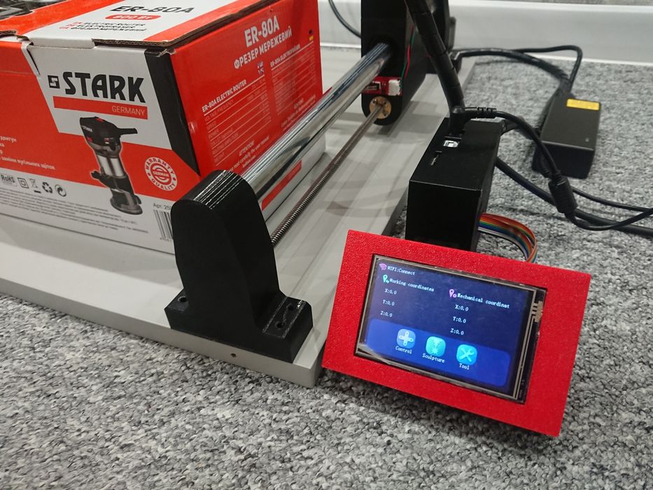 ЧПУ фрезер 3040 wi-fi MKS DLC 32 Candle grbl