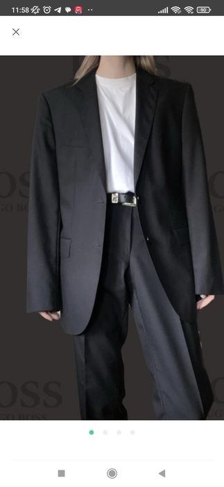 Костюм Hugo Boss Чорный