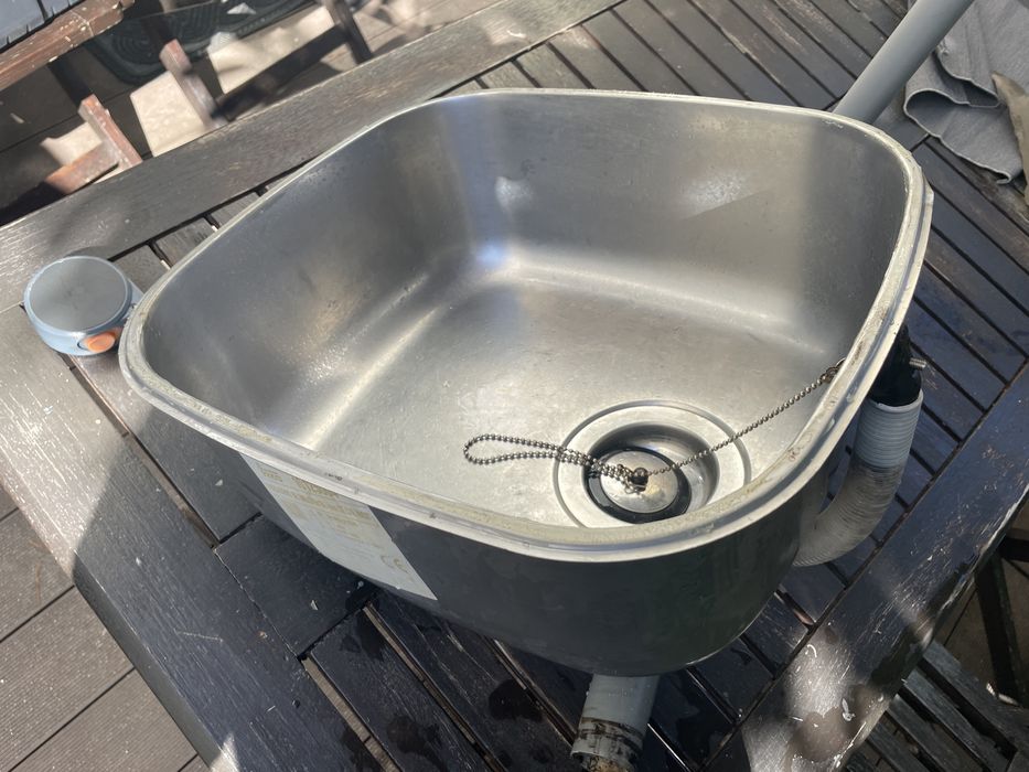 Pia / Lava-loiça Teka em Inox para Autocaravana, Caravanas ou Barco