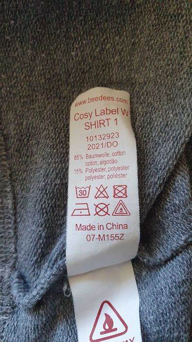 Bluzka damska bawełniana longsleeve Beedees M 38