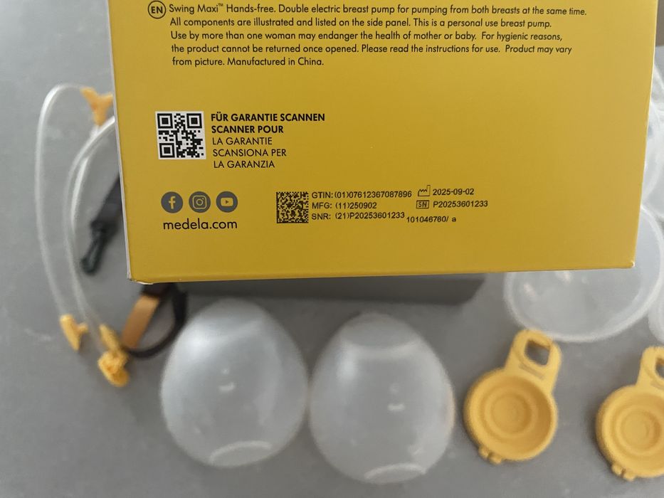 Bomba Medela Swing Maxi Hands Free