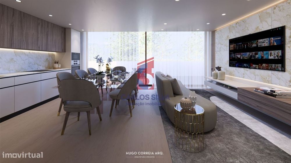 Apartamento T2 NOVO no Centro de Famalicão