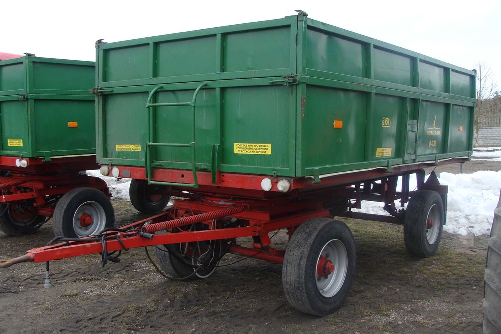 Przyczepa rolnicza autosan d-732