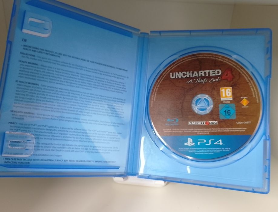 Uncharted 4 PlayStation 4 jogo