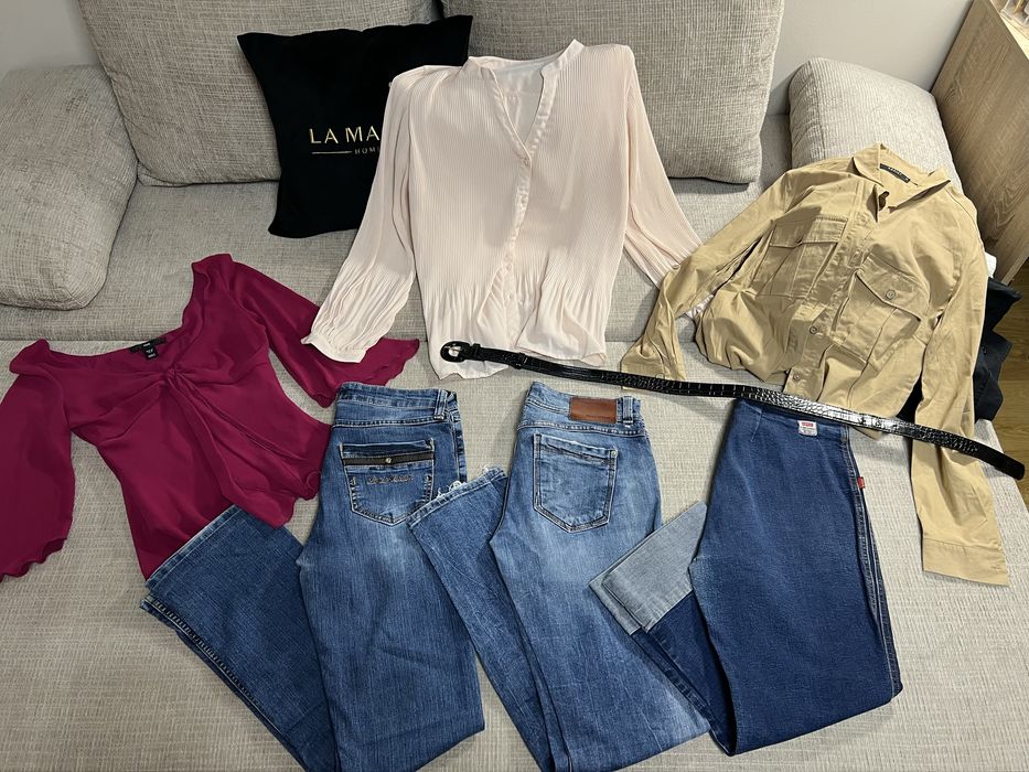 Mega paka markowych ubrań damskich JESIEŃ-ZIMA rozm. xs/s