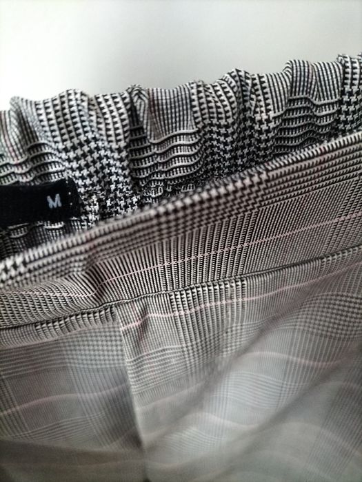 Spodnie w kratkę kant M