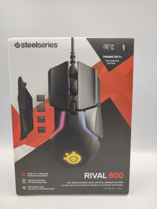 Na Lewara Myszka gamingowa Steelseries Rival 600