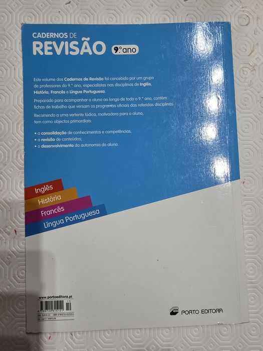Caderno de revisão 9º ano