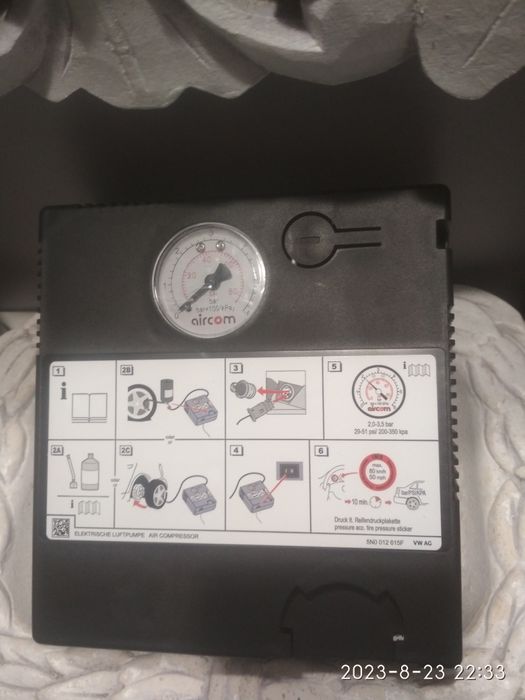 Компресор підкачки коліс Мерседес