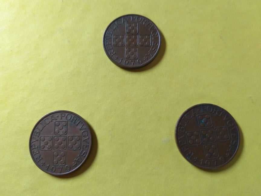 Moeda um escudo (1$00) Bronze 1979