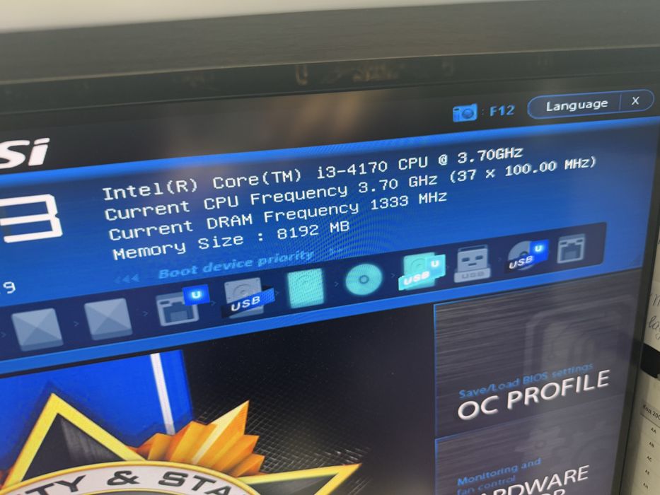 Компьютер i3 4170 haswell