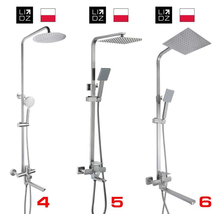 Розпродаж душових систем для ванни Imprese Qtap, Lidz, Devit Hansgrohe