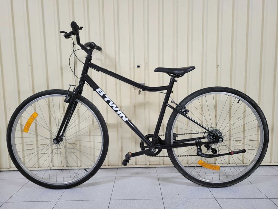 bicicleta trekking Btwin Riverside 100