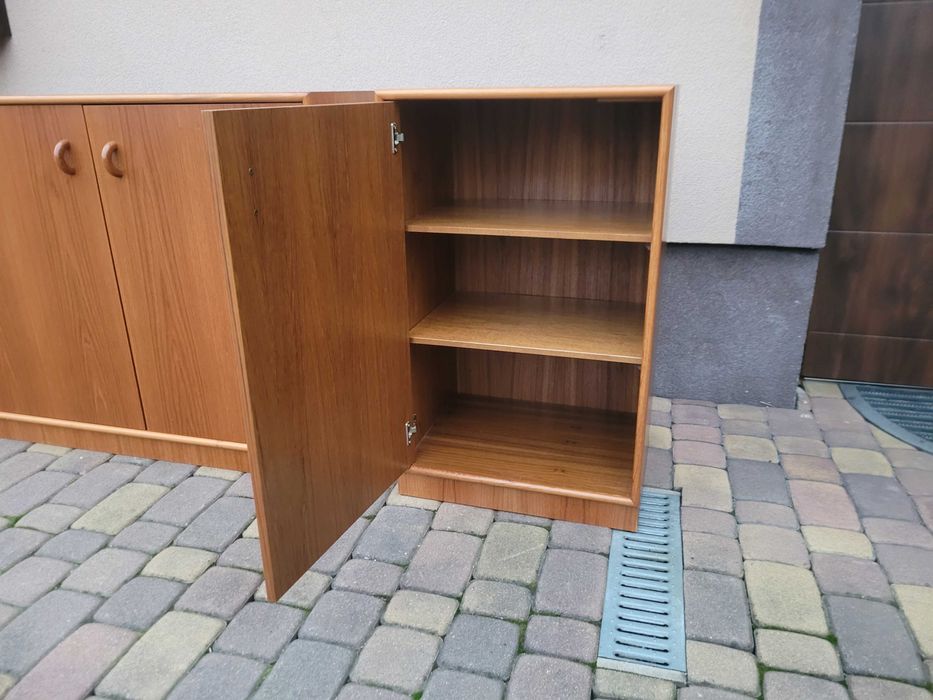 Tekowe Duńskie Szafki Meble Drewniane