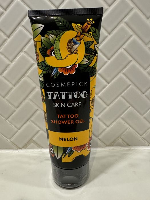 Cosmepick Tattoo żel pod prysznic dla skóry z tatuażami, 200 ml