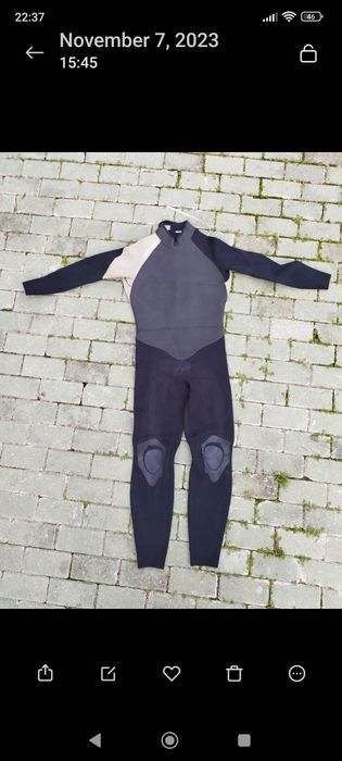 Surf wetsuit 4/3  XL and MT