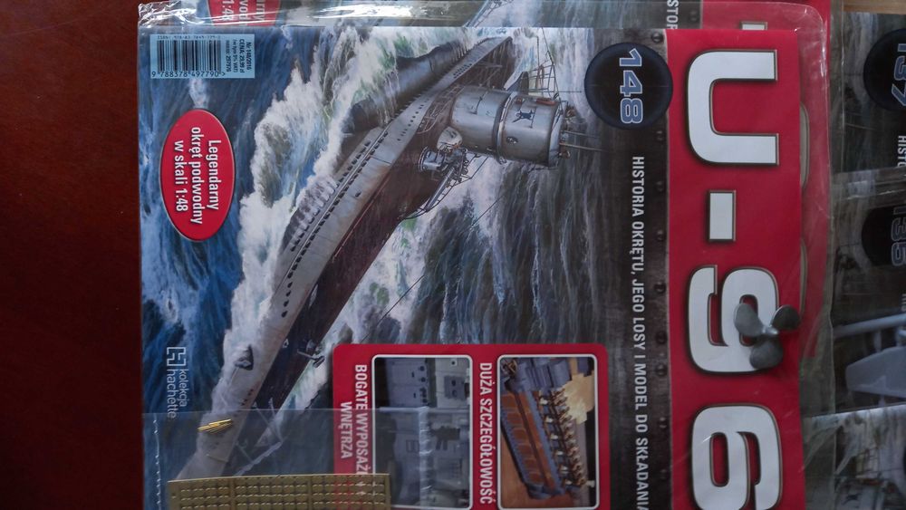 Model okrętu podwodnego U-96 do budowy