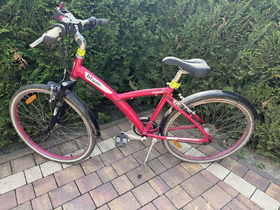 Rower różowy between dla dziewczynki Decathlon