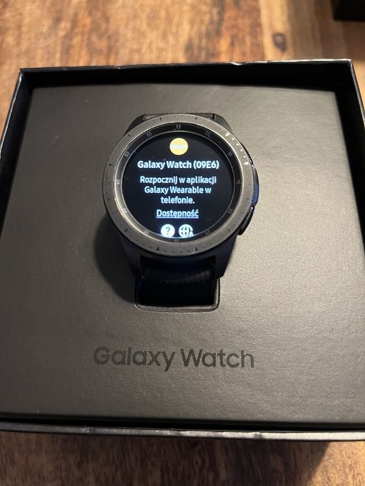 Zegarek Galaxy Watch czarny