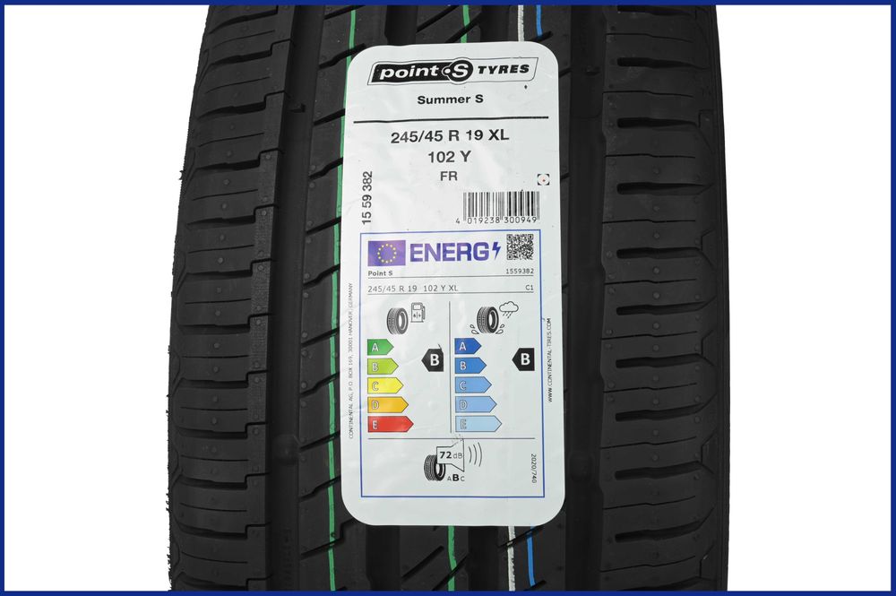 Opony letnie 245/45R19 XL 102Y FR Summer S Point S prod. Continental