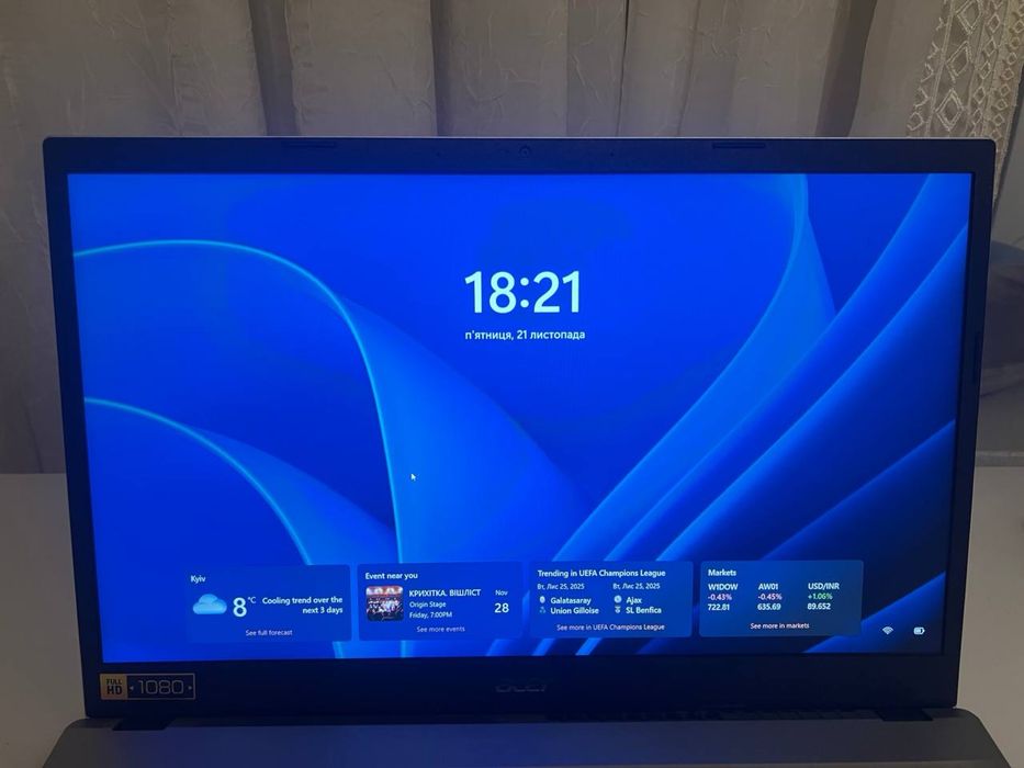 Терміново продаю ноутбук Acer Aspire 3