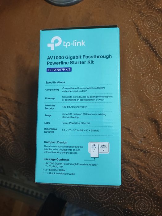 TP-LINK Powerline AV1000 - Gigabit Port