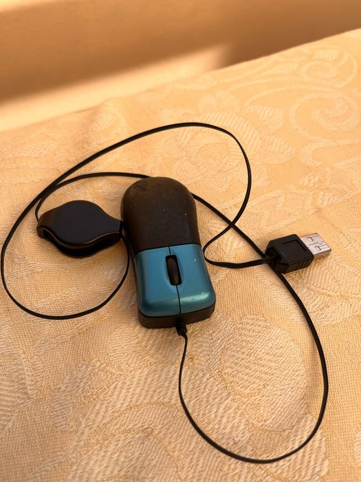 Rato de pc com fio extensivel