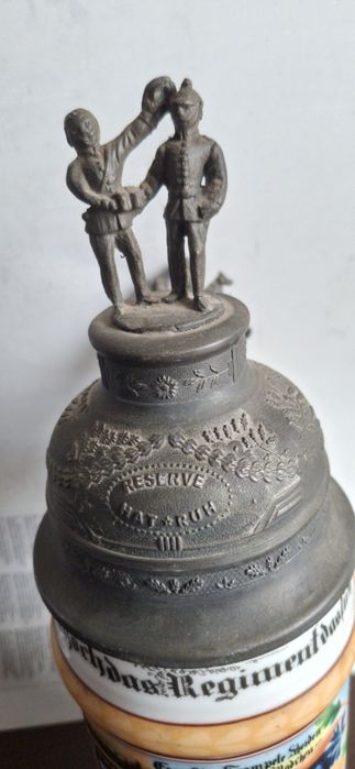 Zabytkowy kufel "Rezerwisty "