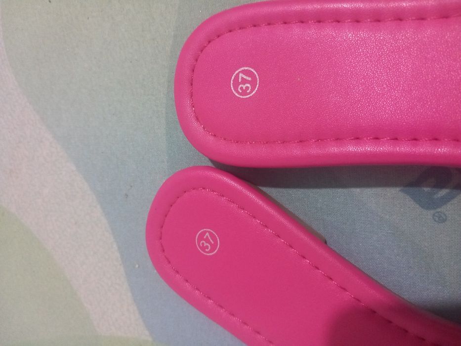 Chinelas  rosa n37