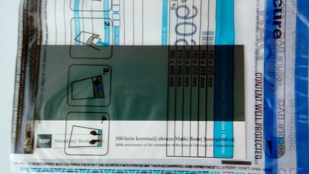 20 zł 300 lecie Koronacji Obrazu Matki Bożej Jasnogórskiej