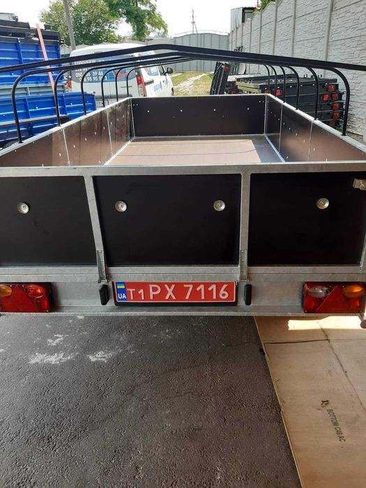 Прицеп двухосный есть Доставка в Изюм