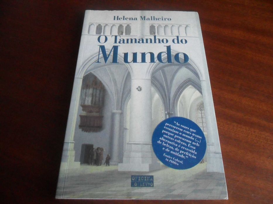 "O Tamanho do Mundo" de Helena Malheiro - Edição de 2004