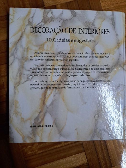 Livro decoração desocupar