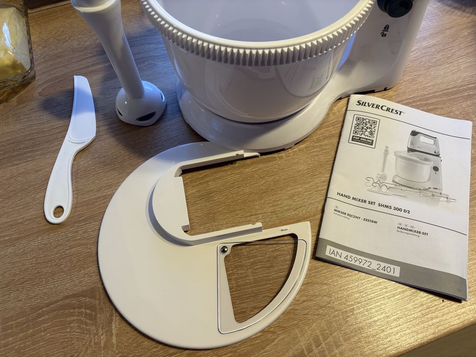 SILVERCREST® KITCHEN TOOLS Mikser ręczny SHMS 300 D2 z misą, 300 W
