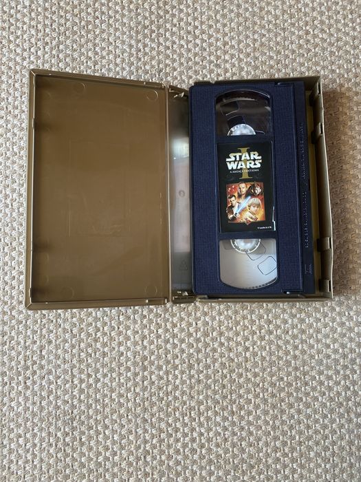 VHS Star Wars ,Matrix e Harrisson Ford