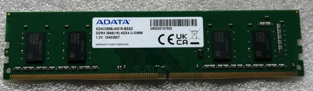Memória ADATA 4GB DDR4 Qnap