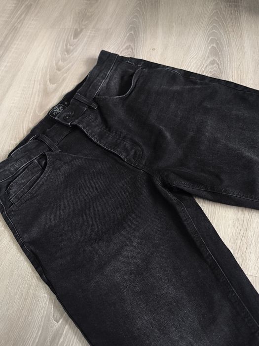 Czarne jeansy Next Skinny Fit W30 L33