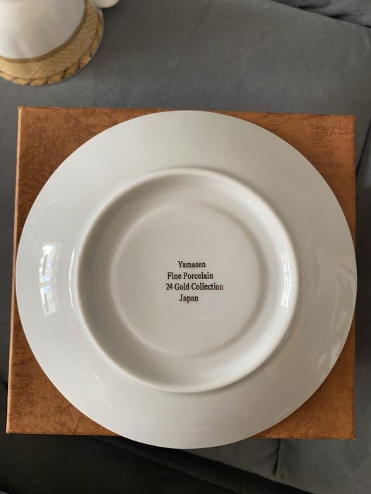 Porcelana filiżanka z talerzykiem